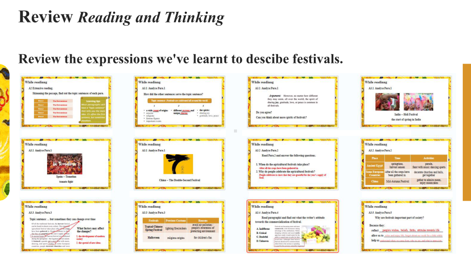 Unit 1 Festivals and Celebrations Reading for writingppt课件 -(2022)新人教版高中英语必修第三册.pptx_第3页