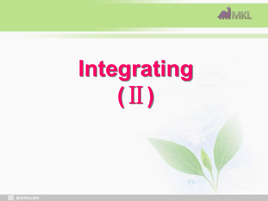 选修九 3.3《Unit 3　Integrating (Ⅱ)》学习培训模板课件.ppt_第2页