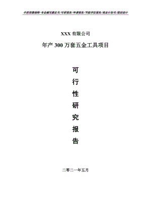 年产300万套五金工具项目可行性研究报告申请报告.doc