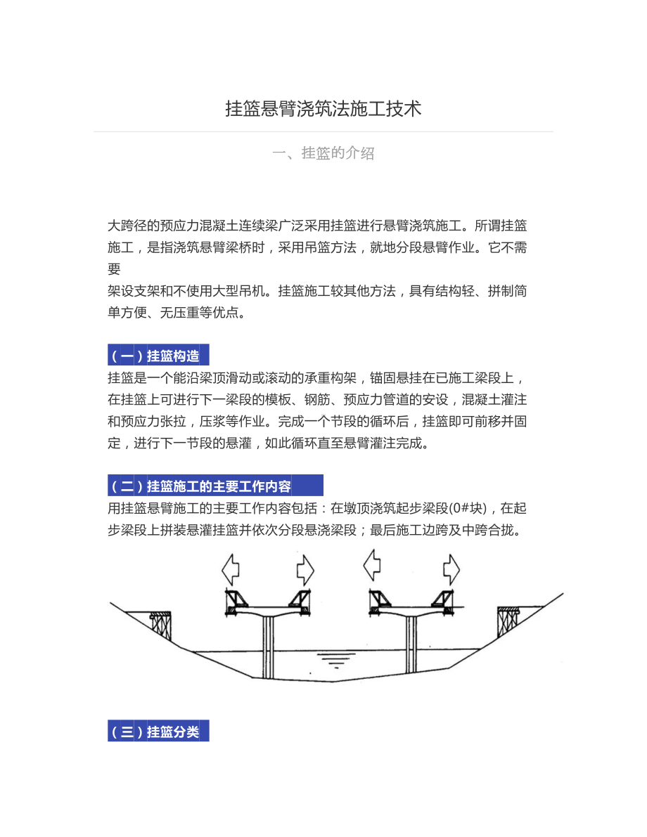 挂篮悬臂浇筑法施工技术.docx_第1页