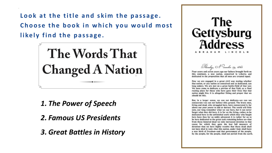 Unit 4 Developing ideas The Words That Changed A Nation ppt课件-新外研版（2019）高中英语选择性必修第二册(1).pptx_第2页