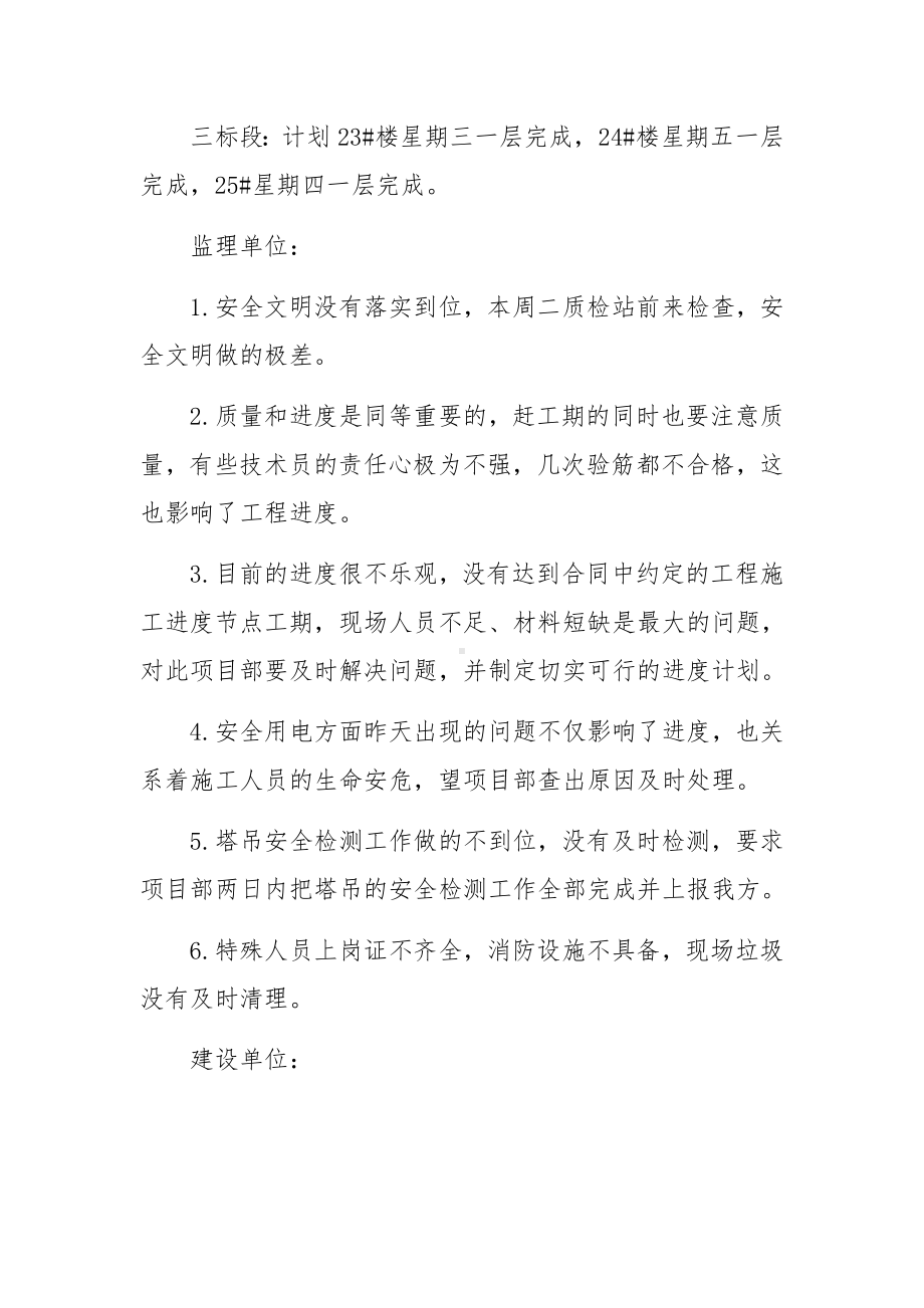 监理例会会议纪要（精选10篇）.docx_第2页