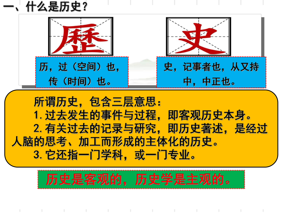 开学第一课导言课ppt课件-2022年高中历史统编版（2019）必修中外历史纲要上册.ppt_第2页