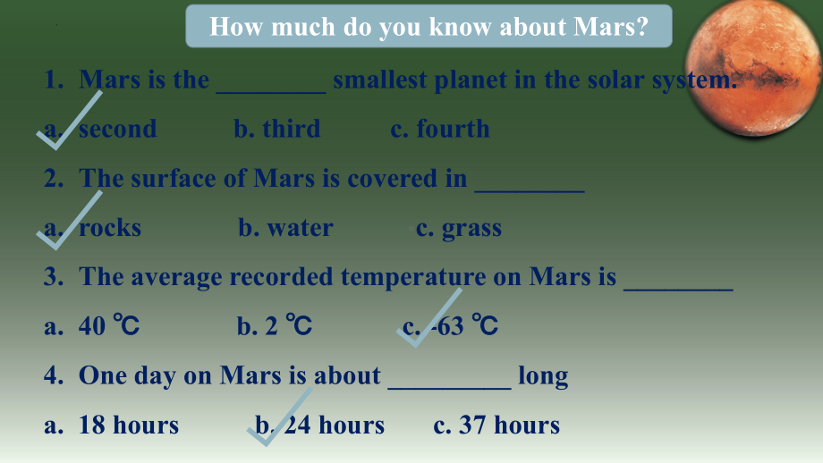 Unit 6 Survival Developing ideas Plan B- life on Mars ppt课件 新外研版高中英语选择性必修第二册 .pptx_第2页