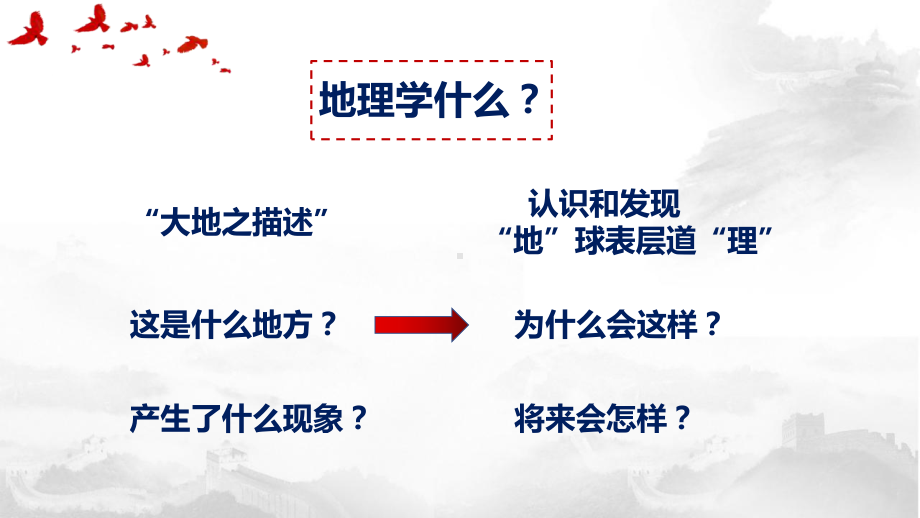 开学第一课 ppt课件—2022年湘教版（2019）高中地理必修一.pptx_第2页