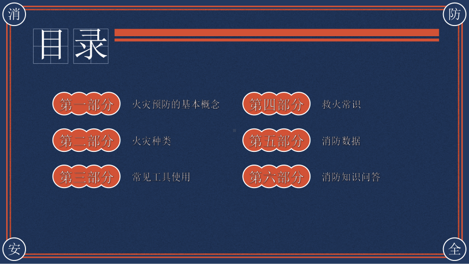 119全国消防日PPT复古风消防安全主题班会PPT课件（带内容）.pptx_第2页