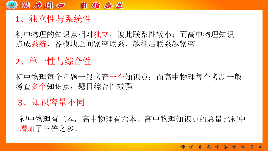 开学第一课《浅谈高中物理》ppt课件 -云2022-2023学年高一上学期物理人教版（2019）必修第一册.pptx_第3页