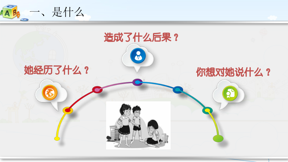 小学生主题班会ppt课件—对校园欺凌说不通用版.pptx_第2页