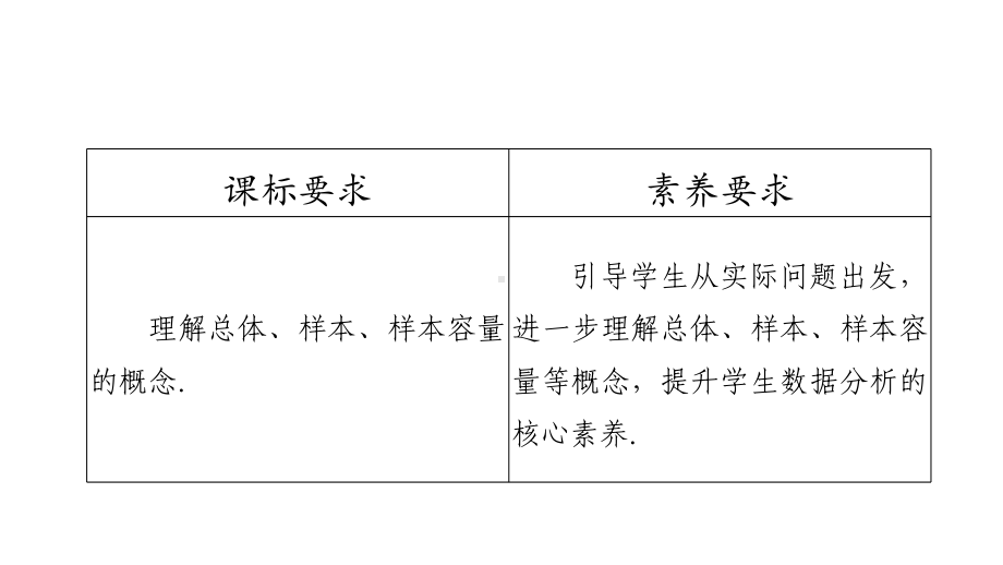 北师大版（2019）高中数学必修第一册：6.1.3《总体和样本》PPT课件（共11页）.pptx_第2页