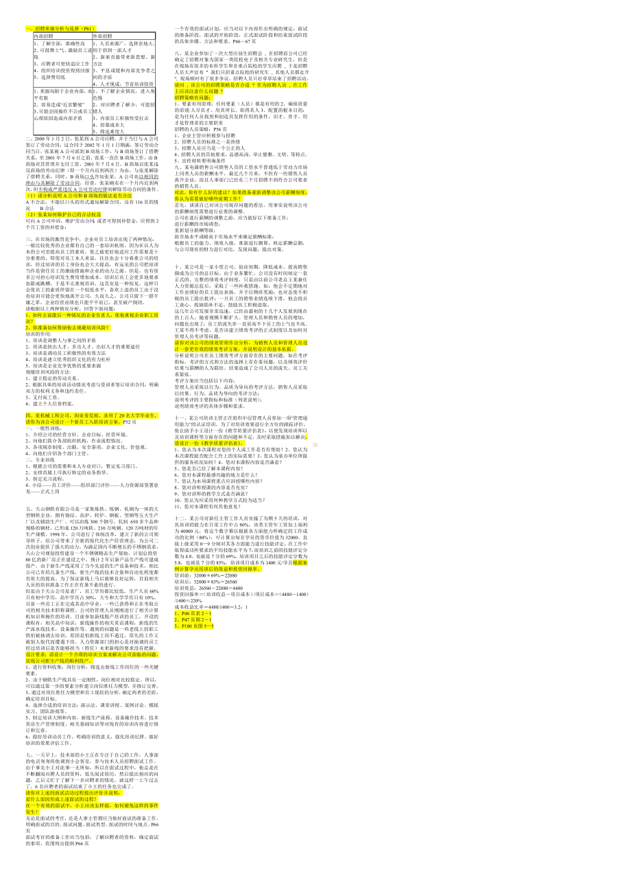 人力资源考试复习资料02.docx_第1页