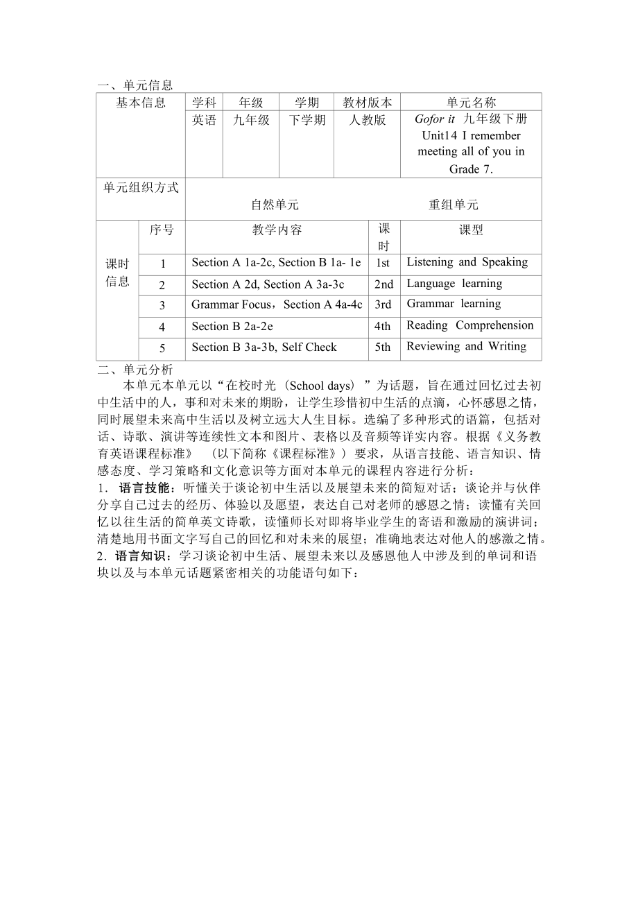 [信息技术2.0微能力]：中学九年级英语下（第十四单元）Section B 1a- 1e-中小学作业设计大赛获奖优秀作品-《义务教育英语课程标准（2022年版）》.docx_第2页