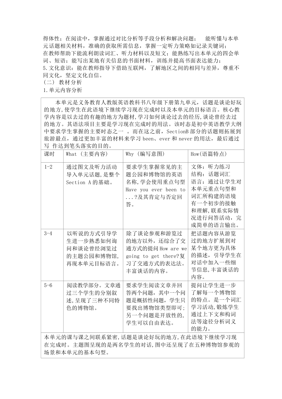 [信息技术2.0微能力]：中学八年级英语下（第九单元）Section A 3a-3c-中小学作业设计大赛获奖优秀作品-《义务教育英语课程标准（2022年版）》.docx_第3页