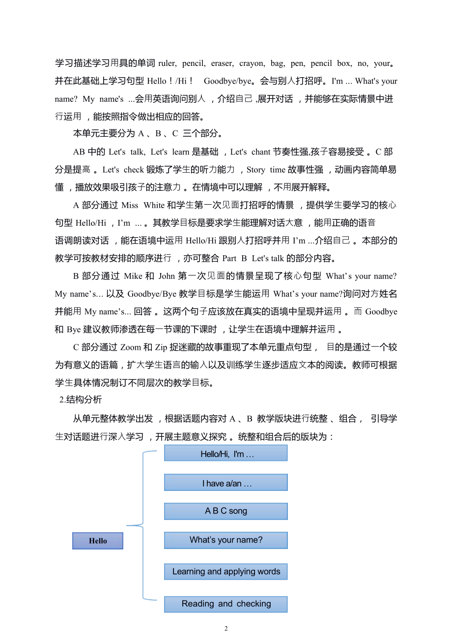 [信息技术2.0微能力]：小学三年级英语上（第一单元）A B C song-中小学作业设计大赛获奖优秀作品-《义务教育英语课程标准（2022年版）》.docx_第3页