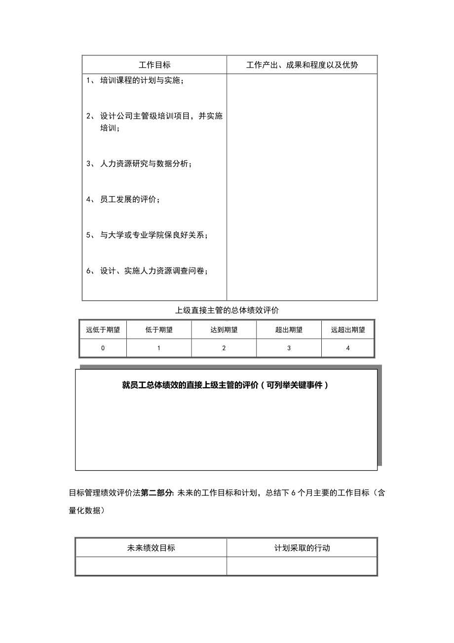 某公司绩效改进与绩效评价表.docx_第2页