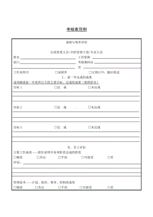 考核表范例01.docx