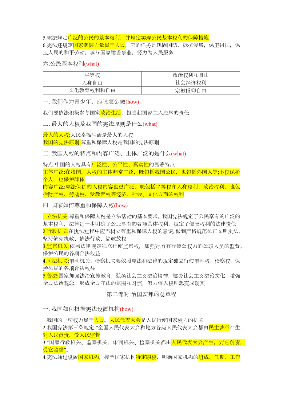 部编版八年级道德与法治下册全一册知识点总结.docx_第2页