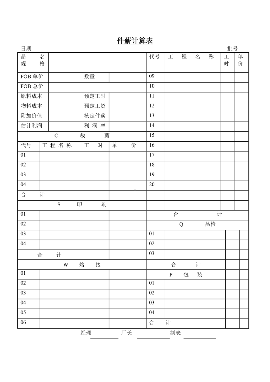 件薪计算表个.docx_第1页