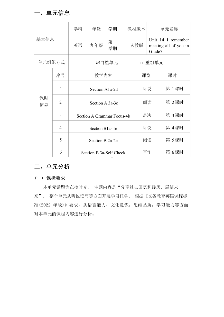 [信息技术2.0微能力]：中学九年级英语下（第十四单元）-中小学作业设计大赛获奖优秀作品[模板]-《义务教育英语课程标准（2022年版）》.docx_第2页