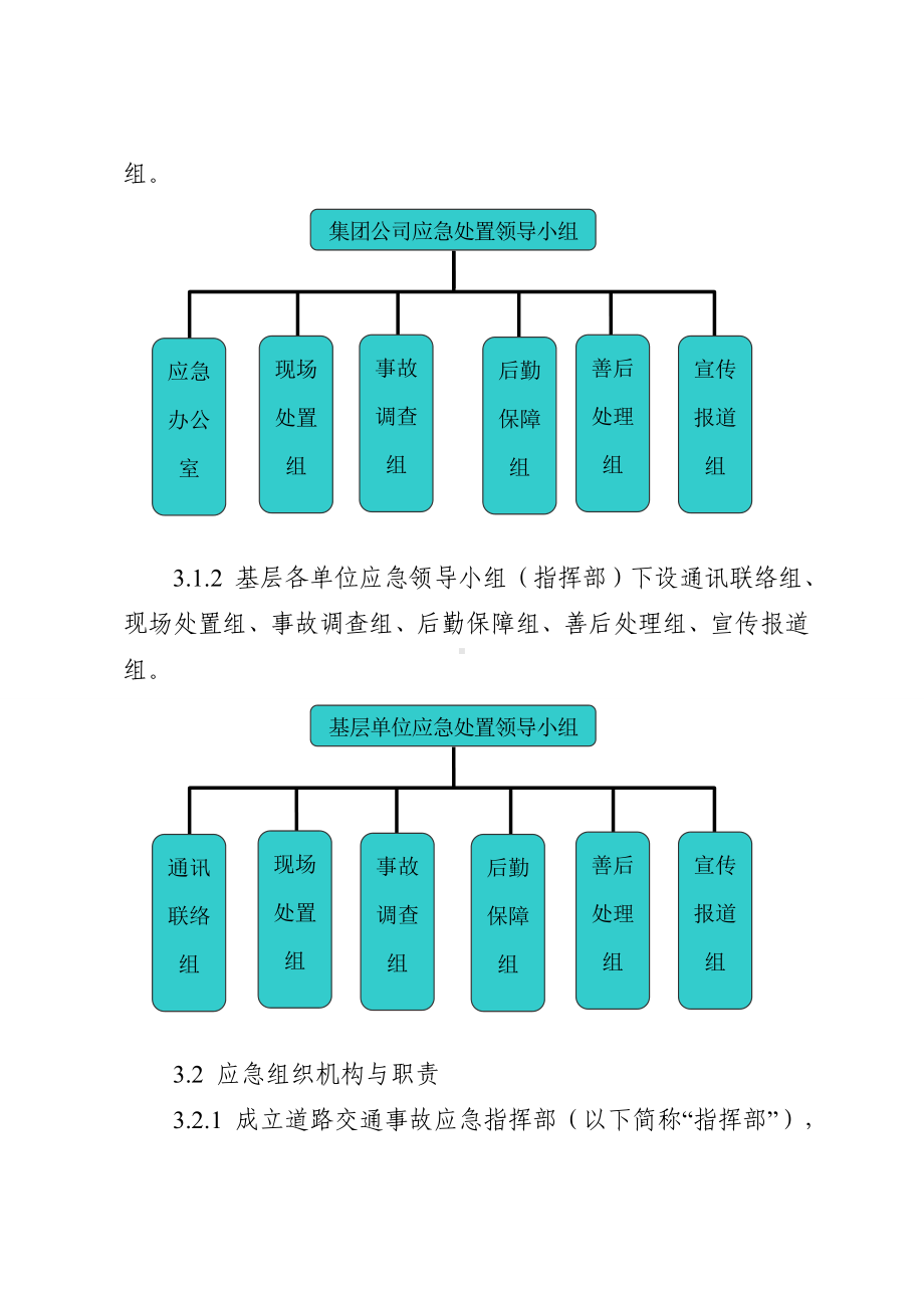 道路旅客运输企业道路交通事故专项应急预案参考模板范本.doc_第3页