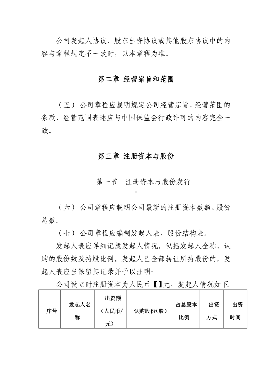 保险公司章程指引参考模板范本.doc_第3页