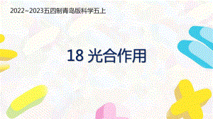 五四制青岛版2022-2023五年级科学上册第六单元第18课《光合作用》课件（定稿）.pptx