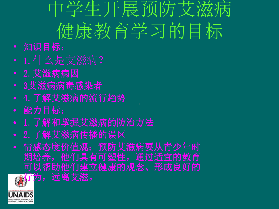 遏制艾滋关键在预防-xxx中学主题班会活动课ppt课件.ppt_第2页