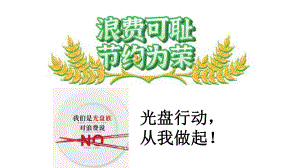 光盘行动从我做起！ ppt课件2020-2021学年九年级上学期主题班会.ppt