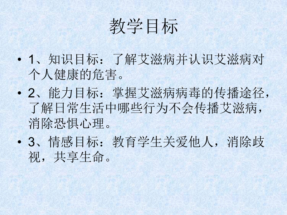 了解艾滋病—xxx中学主题班会活动课ppt课件.ppt_第3页