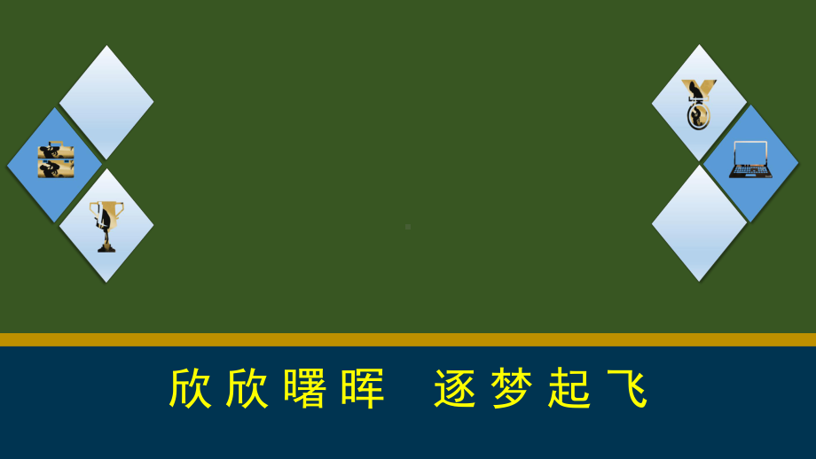 欣欣曙晖 逐梦起飞 —xxx中学主题班会活动ppt课件.pptx_第1页