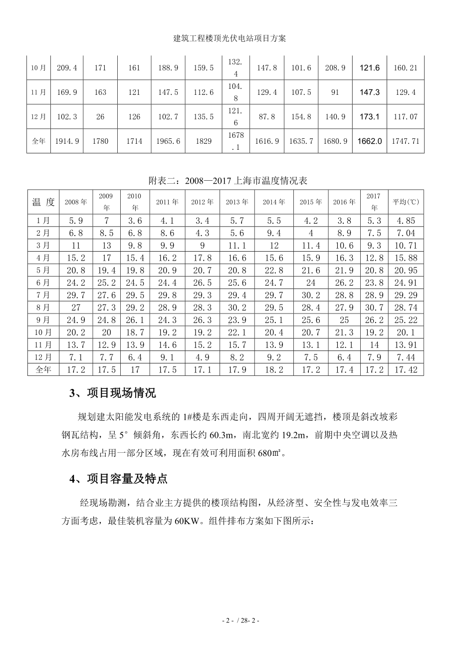 建筑工程楼顶光伏电站项目方案参考模板范本.doc_第3页