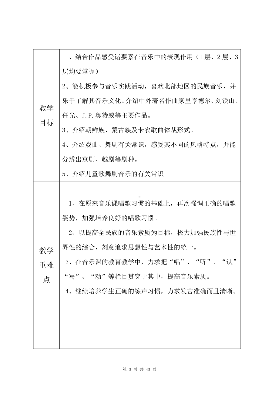 新广东花城版三年级音乐下册全册优质教案含教学计划.doc_第3页