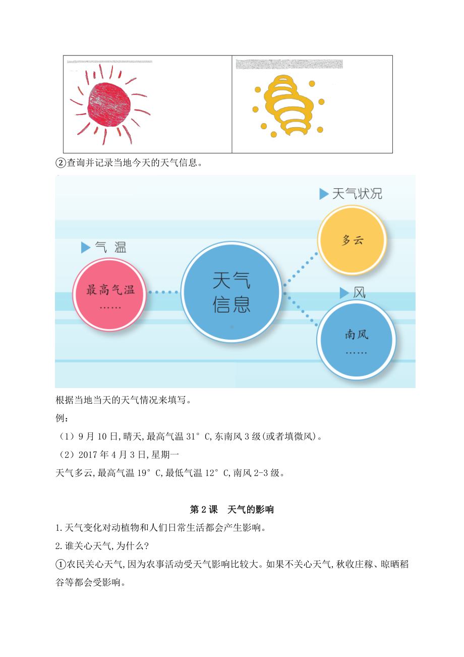 2022秋新苏教版二年级上册科学第1-2单元知识点整理.docx_第3页