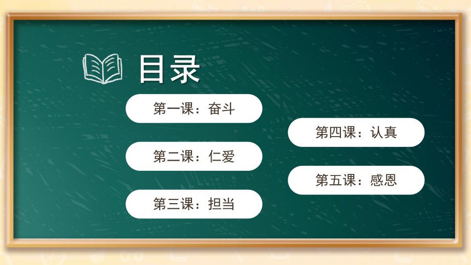 黑板风2022开学季欢迎新同学PPT模板.pptx_第2页