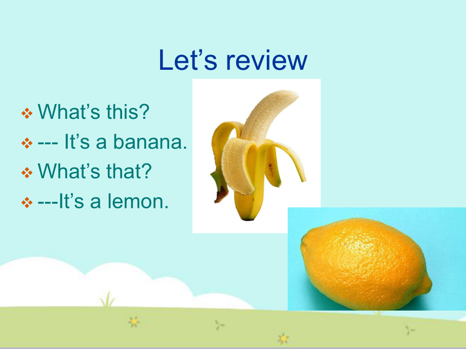 Unit 5 It’s a Lemon Lesson 2 (ppt课件)(共23张PPT)-重大版三年级上册《英语》.ppt_第2页