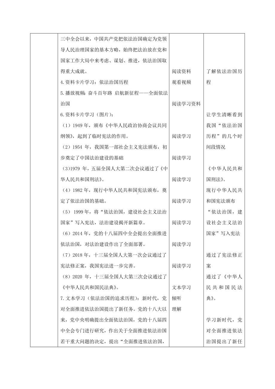 5.1 奉法者强则国强 教案-《习近平新时代中国特色社会主义思想学生读本》（初中）.doc_第3页