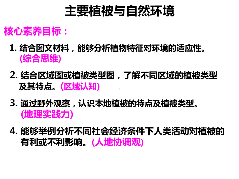 湘教版必修第五章第一节主要植被与自然环境课件.ppt_第2页