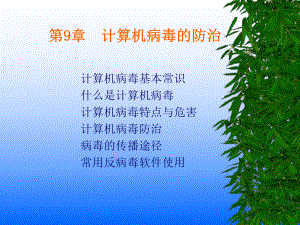 电脑组装与维护第9章课件.ppt