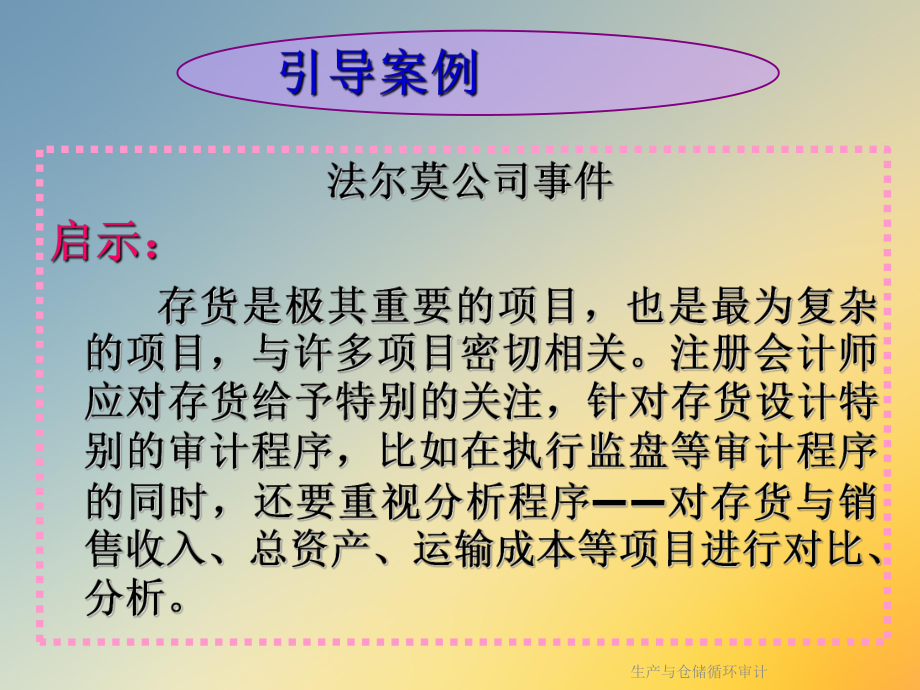 生产与仓储循环审计课件.ppt_第2页