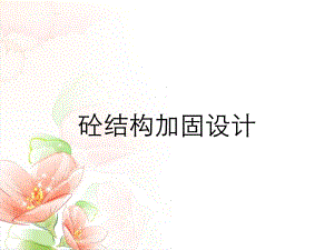 砼结构加固设计课件.ppt