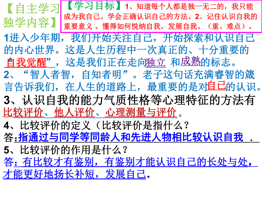 第八课正视自我成就自我第一课时认识自我精选课件.ppt_第2页