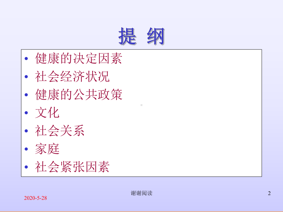 社会文化因素与健康x课件.pptx_第2页