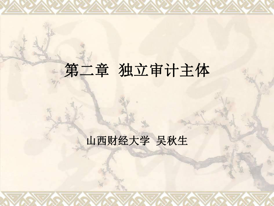 独立审计主体课件.ppt_第1页