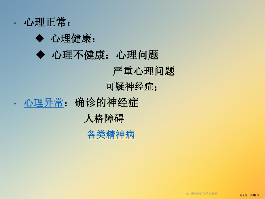 神经症的鉴别诊断课件.ppt_第2页