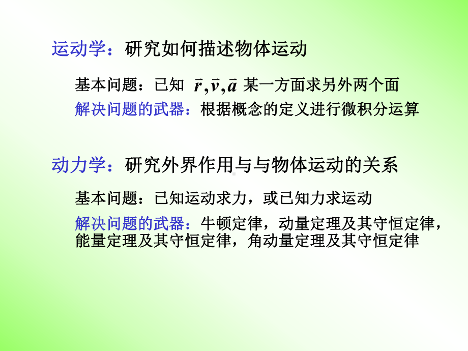 物理学第二章牛顿运动定律课件.ppt_第2页