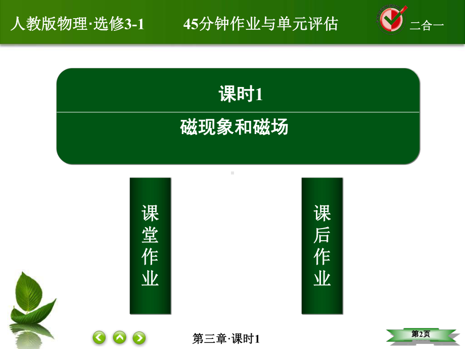 磁现象和磁场(人教版物理选修31)正式版课件.ppt_第2页