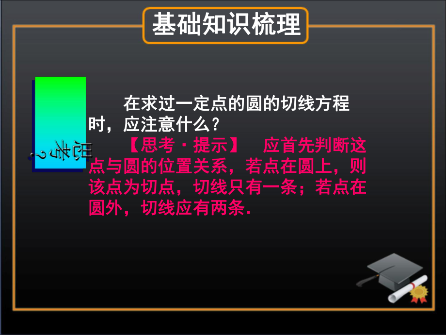 直线与圆、圆与圆的位置关系复习优秀课件1通用.ppt_第3页