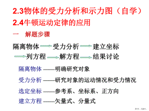 牛顿运动定律的应用课件2.ppt