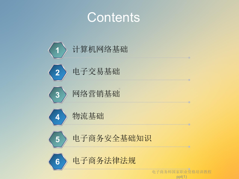 电子商务师国家职业资格培训教程课件2.ppt_第3页