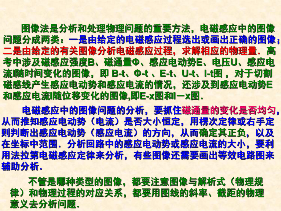 电磁感应中的图像问题课件.ppt_第2页