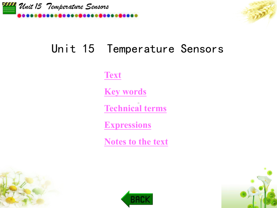 电子信息类专业英语Unit15TemperatureSensors课件.ppt_第1页